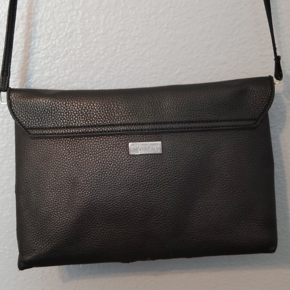 Carlos By Carlos Santana Envelope Front Ring Purse Black - Picture 5 of 16